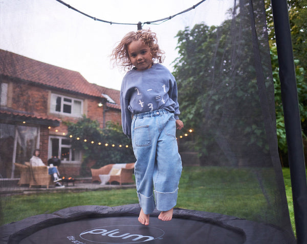 Plumplay 4.5ft Interactive Lights Trampoline