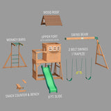 Backyard Discovery Montpelier Swing Set