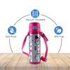 Hopop Insulated Stainless Steel Sipper Water Bottle 480 ml Assorted