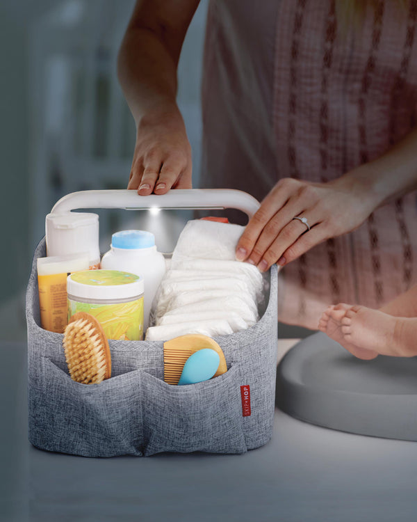 Skip Hop Diaper Caddy Light Up - Grey