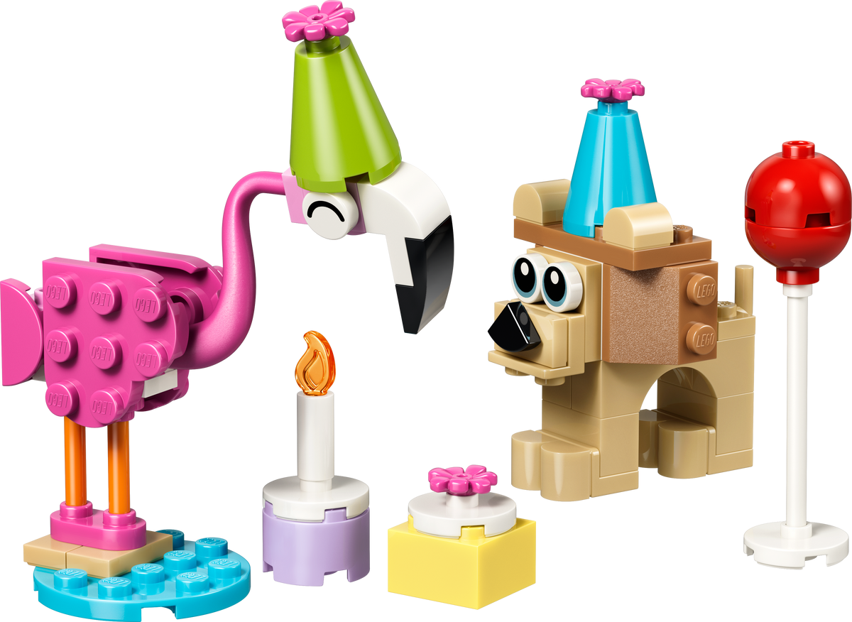 LEGO Cute Animal Birthday Party 64 Pieces Multicolour