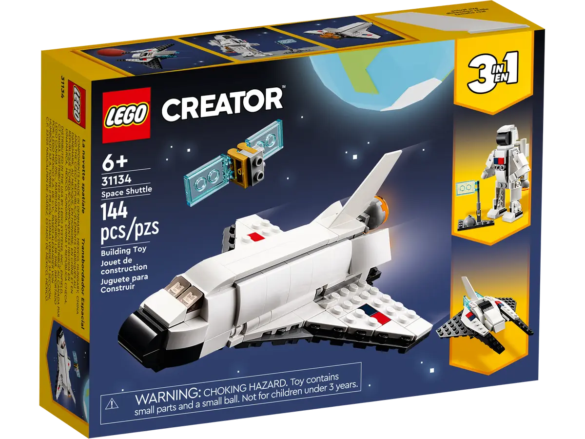 LEGO Creator Space Shuttle 6+ 144Pcs 31134