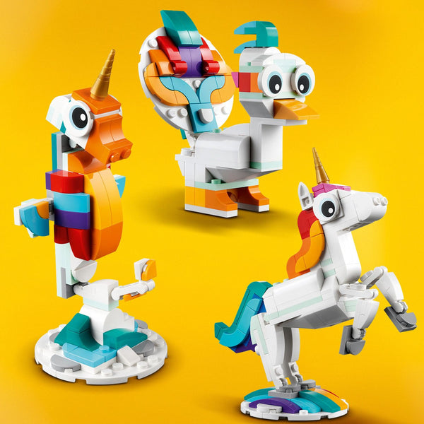 LEGO Creator 3in1 Magical Unicorn 145 Pieces Multicolour