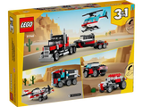 LEGO Creator Flatbed Truck With Helicopter 7+ 270Pcs 31146