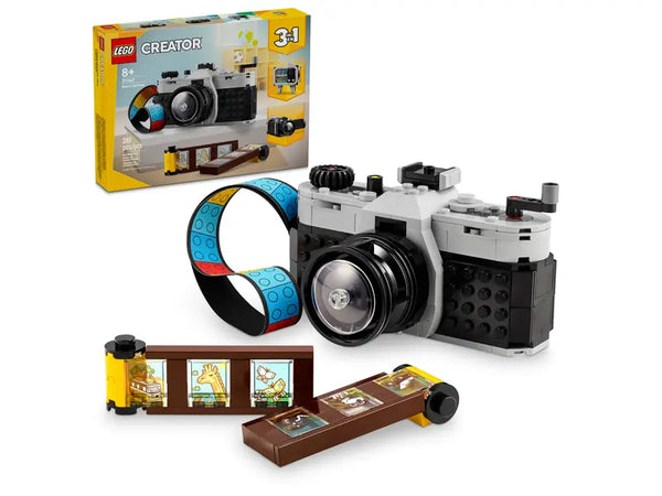 LEGO Creator Retro Camera 3in1 Toy 8+ 261Pcs 31147