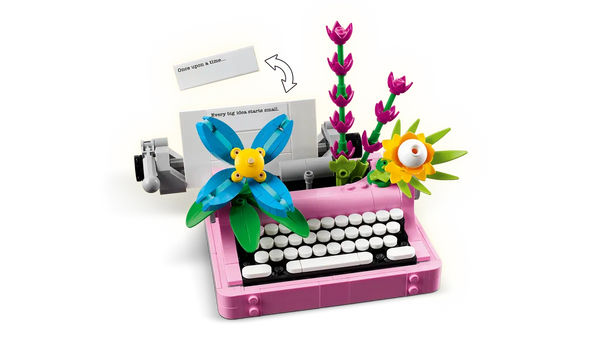 LEGO Creator Typewriter with Flowers 8+ 363Pcs 31169