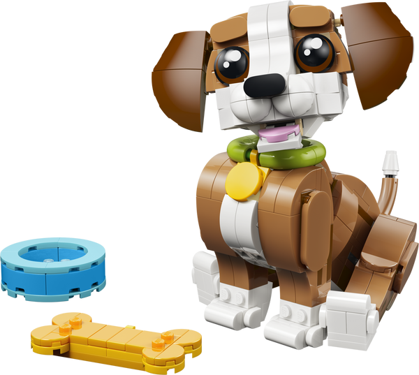 LEGO Creator 3 in 1 Cute Animals: Playful Puppy Dog 31382