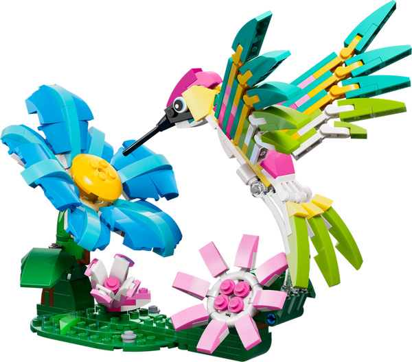 LEGO Creator 3in1 Wild Animals Colorful Hummingbird 312 Pieces Multicolour