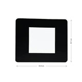 Brainsmith Shapes Newborn High Contrast Flash Cards Set of 10 Cards 26 × 22 cm Black & White