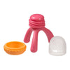 B Box Silicone Fresh Food Feeder - Strawberry Shake Pink Orange