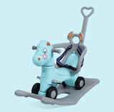 Playgro Horse Rotating Rocking Rider with Handle 30 × 14 × 29.5 Inch – Multicolor
