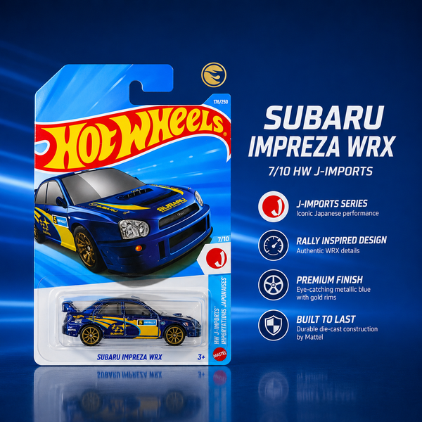 Hot Wheels Super Treasure Hunt Subaru Impreza WRX