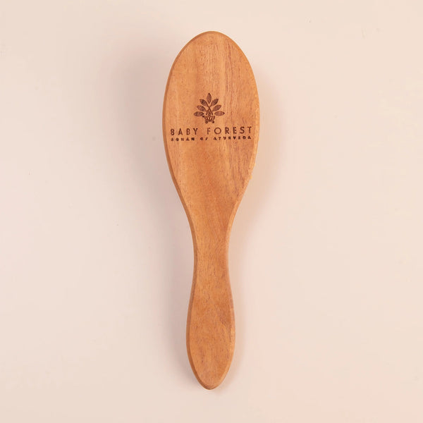 Baby Forest Sunehere Resham Neem Wood Comb for Kids One Size