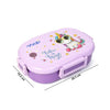 Youp Stainless Steel Purple Color Kids Lunch Box - Unicorn Theme