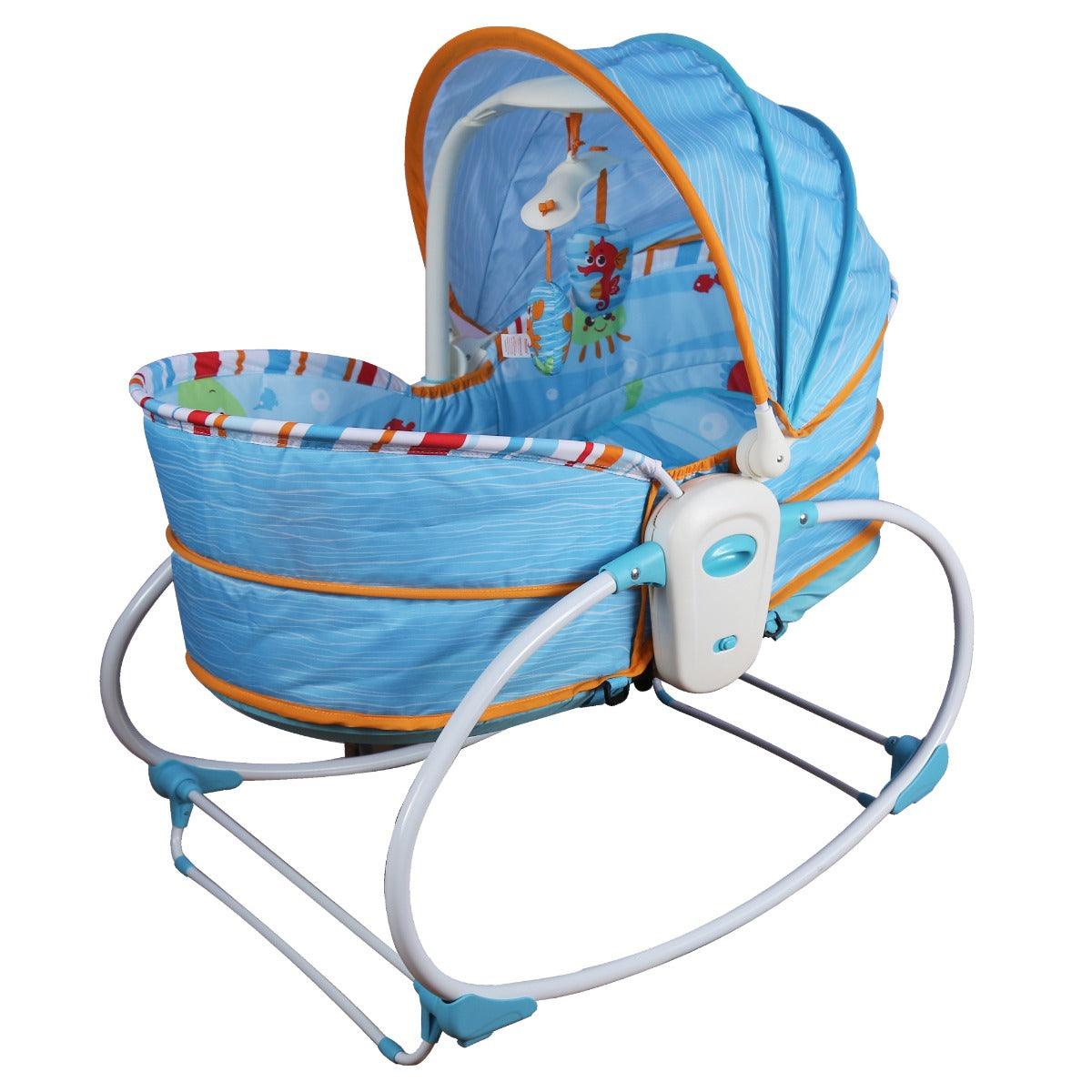 Mastela 5-in-1 Rocker Bassinet 0-48 Months Aqua