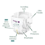 Bambo Nature Premium Baby Tape Diapers Size 1 XS 2–4 kg – 22 Pack