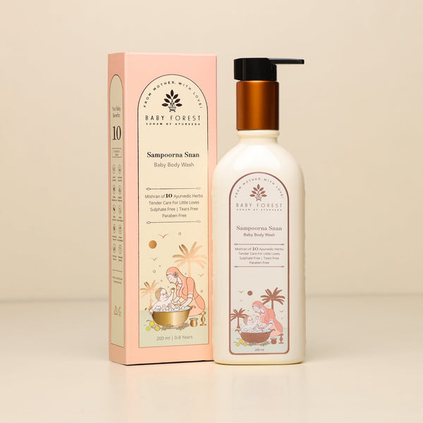 Baby Forest Sampoorna Snan Ayurvedic Baby Body Wash – 200 ml