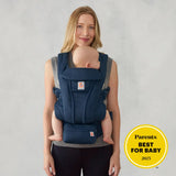 Ergobaby Omni Deluxe Baby Carrier Mesh 0-48 Months Midnight Blue