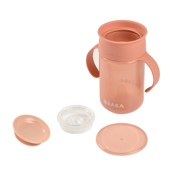 Beaba 360° Baby Sippy Cup - Pink
