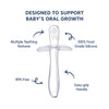 Hopop Silicone Teether - Transparent