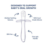 Hopop Silicone Teether - Transparent