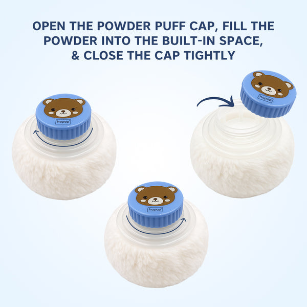 Hopop Soft & Gentle Baby Powder Puff