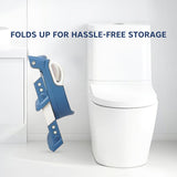 Hopop Toddler Potty Training Seat with Step Ladder - BLUE