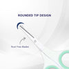 Hopop Baby Safety Nail Scissors with Rounded Head - Green