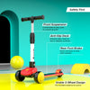 EMotorad Formula Fun Speed Glide Ride on Scooter - Red