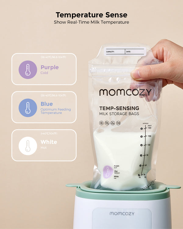 Momcozy Breastmilk Storage Bags - Pack of 50