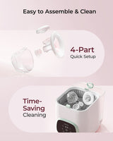 Momcozy S12 Pro Quick Single Wearable Breast PumpPink Gradient