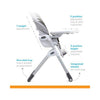 Joie Mimzy 2 In 1 High Chair - Logan
