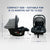 Hopop 4-in-1 Multi-Purpose Comfy Infant Car Seat 0–15M / 13 kg Blue