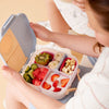 B Box Mini Lunch Box - Feeling Peachy Light Blue