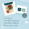 B Box Silicone Snack Cups - Forest Green