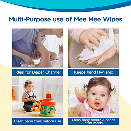 Mee Mee Caring Baby Wet Wipes, 24 pcs