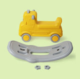 Playgro Wagon Rock-N-Ride 29.5 × 14.5 × 17.5 Inch – Yellow