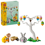 LEGO Easter Bunny and Chick Egg Hunt 140 Pieces 14 × 15 × 10 cm Multicolour