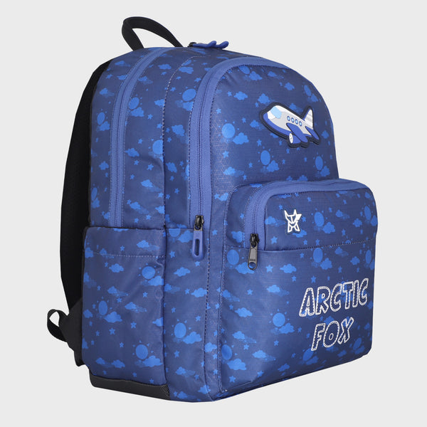 Arctic Fox Sky Kids School Backpack 21 Ltr. - Navy Blue