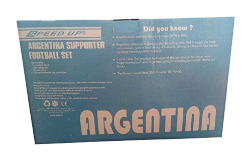SPEED-UP Argentina Supporter Football Set