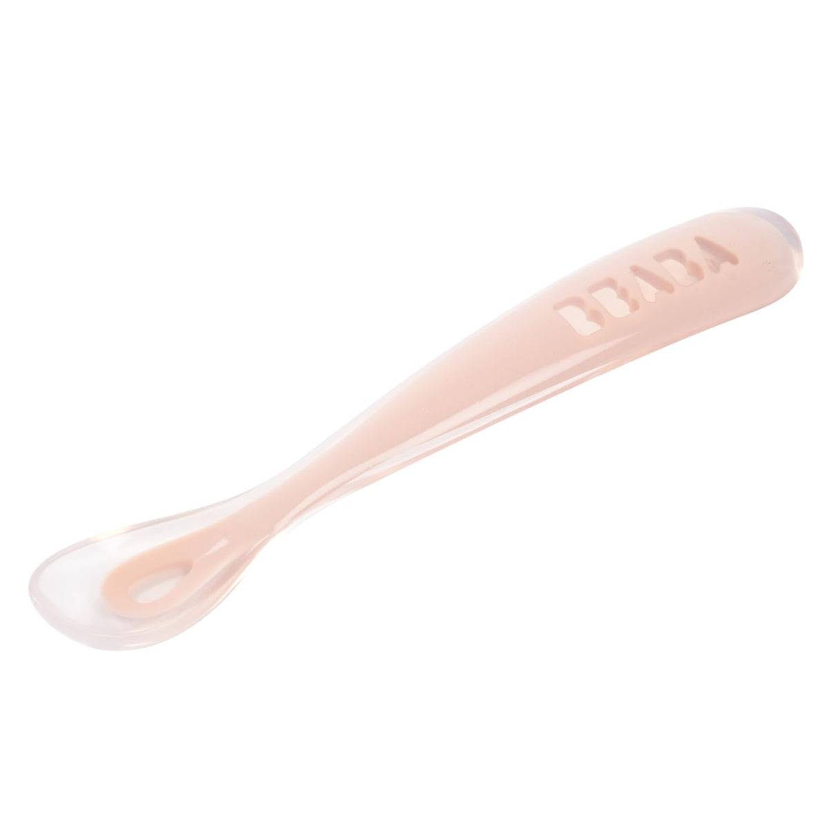 Béaba 1st Stage Baby Feeding Spoon Silicone 4M+ – Cotton Candy