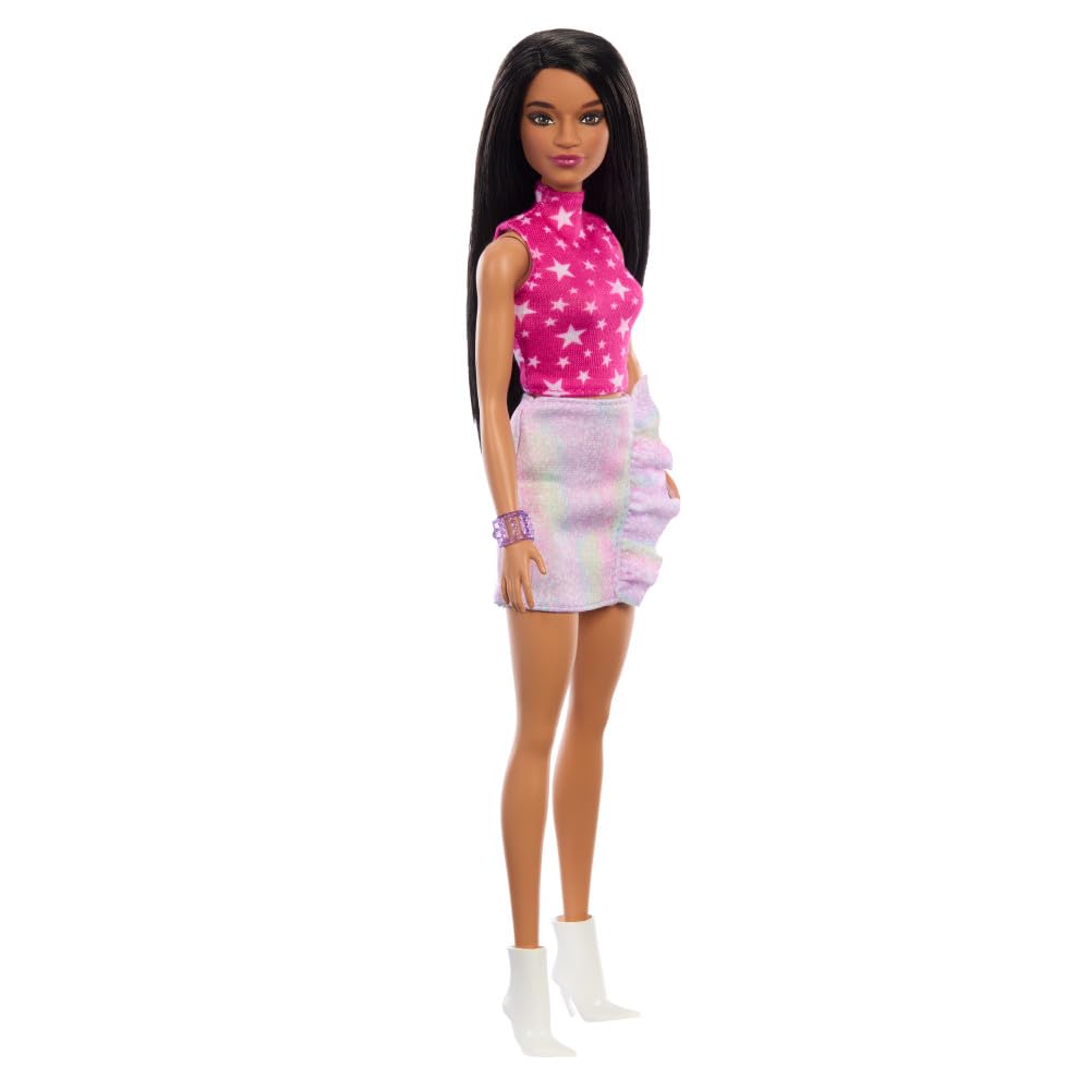 Barbie Fashionistas #215 65th Anniversary Doll – Pink Star-Print Look