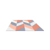 Skip Hop Grey & Peach Playspot Geo Foam Tiles