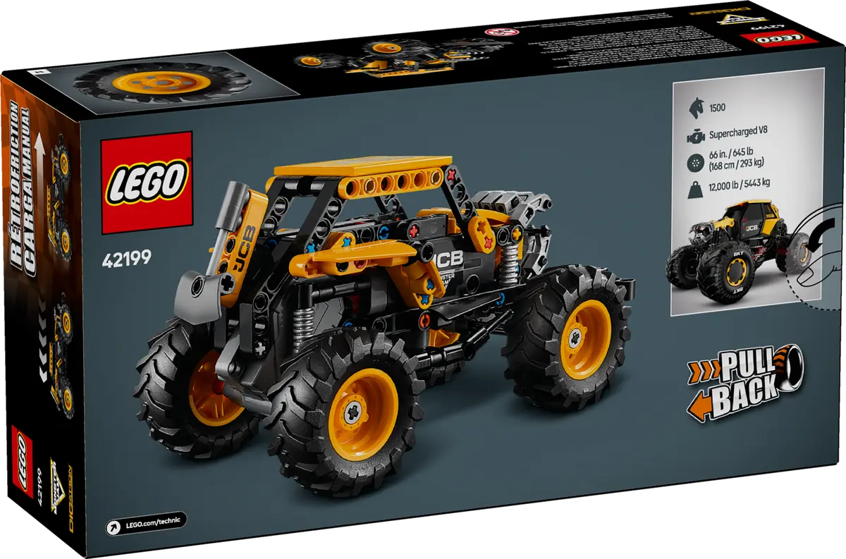 LEGO Technic Monster Jam DIGatron Pull-Back 218 Pieces Multicolour