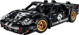 LEGO Technic 1966 Ford GT40 MKII Race Car 793 Pieces 18+ – Black & Silver