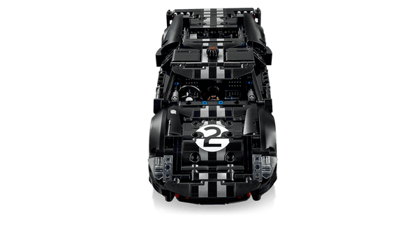 LEGO Technic 1966 Ford GT40 MKII Race Car 793 Pieces 18+ – Black & Silver