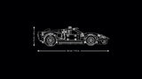 LEGO Technic 1966 Ford GT40 MKII Race Car 793 Pieces 18+ – Black & Silver