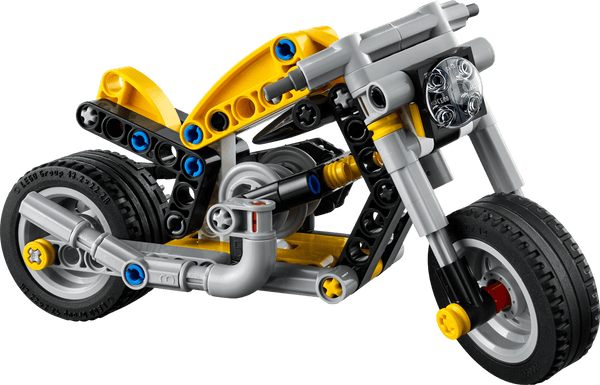 LEGO Technic Yellow Motorcycle 151 Pieces Yellow