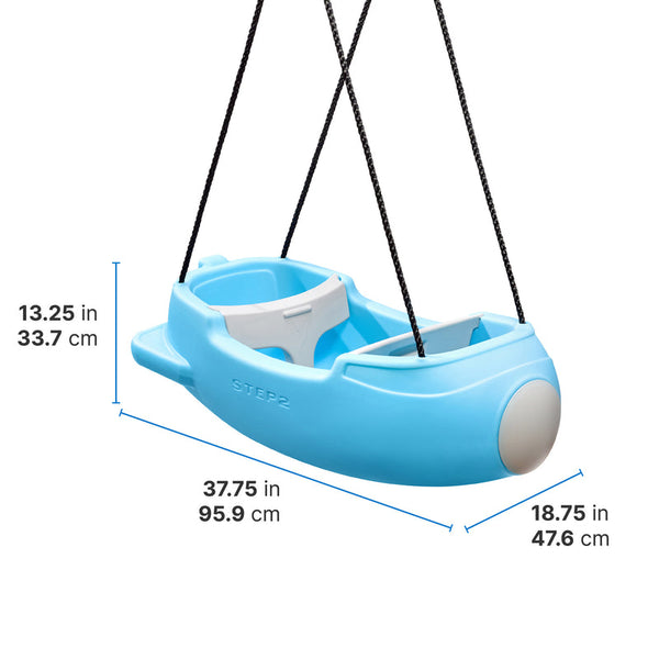 Step2 Rocket Swing For Two™ Blue