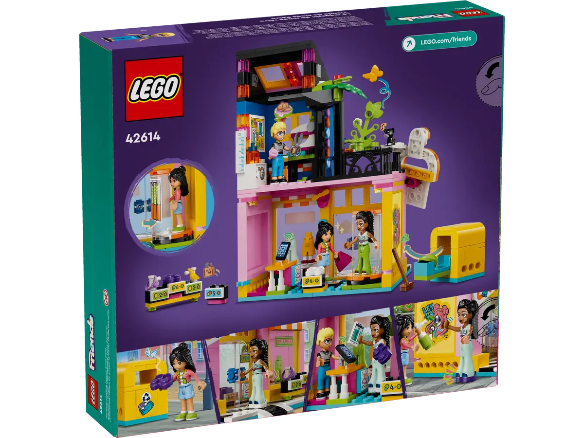 Lego Friends 42614 Vintage Fashion Store 6+